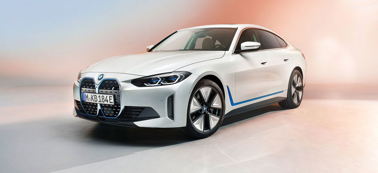 Bmw I4 Frontal Coche Electrico