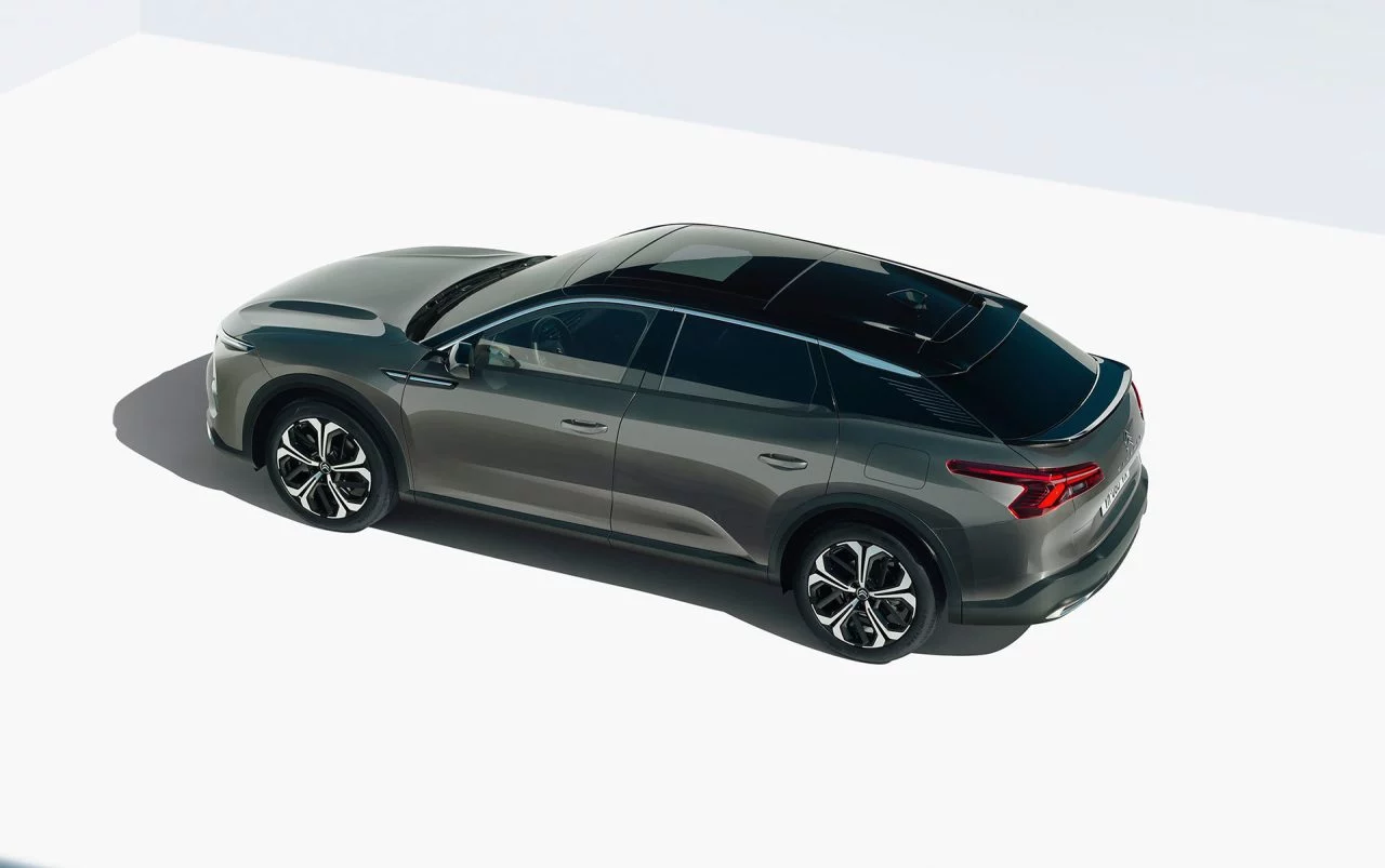 Citroen C5 X 2021 Trasera Gris Exterior 03