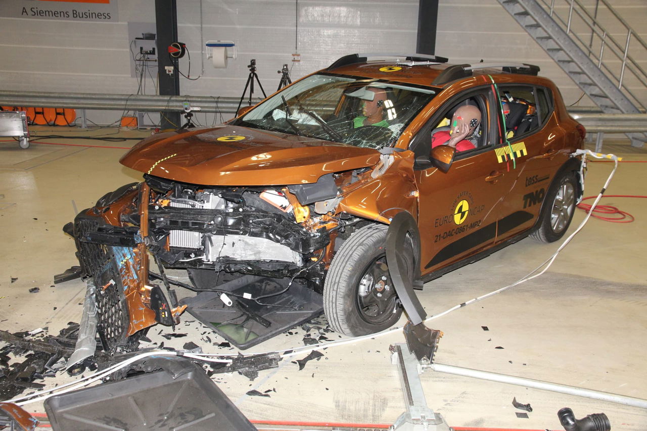 Dacia Sandero Euroncap 08