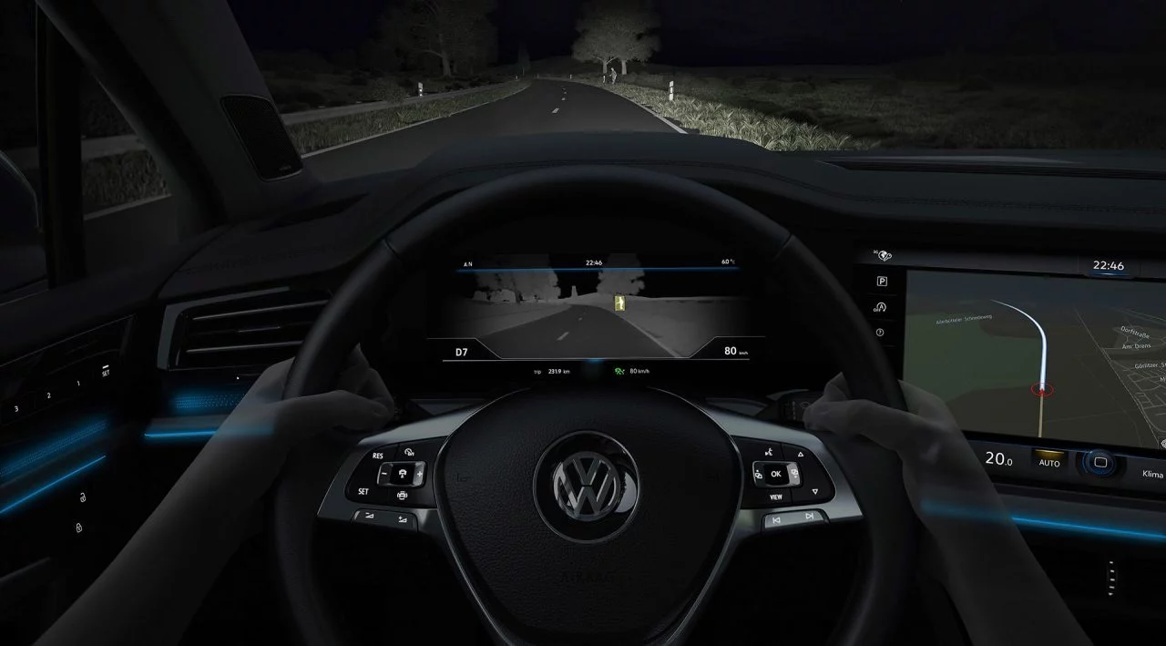 Dgt Multa Navegador Volkswagen Touareg Vision Nocturna