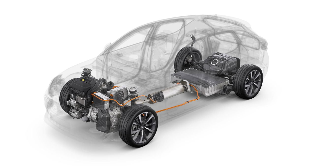 Guia Consejos Compra Coche Phev Seat Leon Ehybrid Esquema Motor