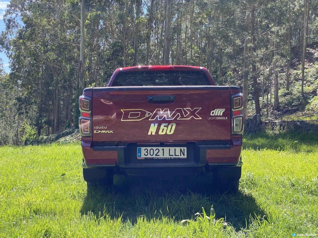 Isuzu Dmax N60ff Trasera 