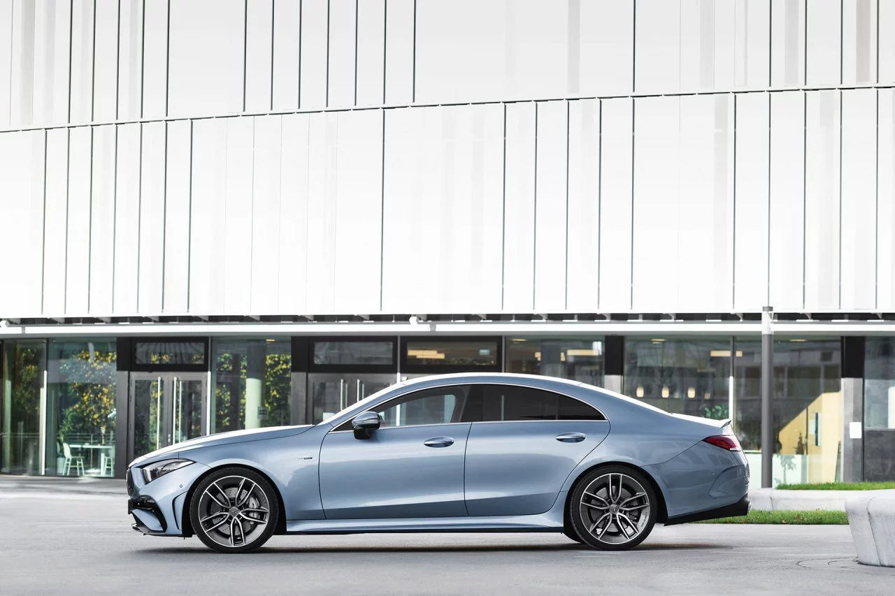 Mercedes Amg Cls 53 4matic 2021 Gris Azul Claro Costa Azul 21