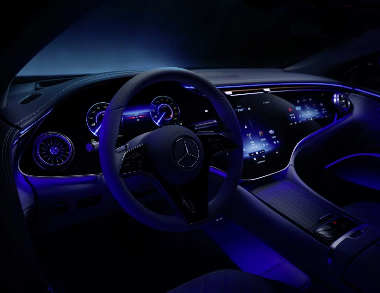 Mercedes Eq, Eqs, Interieur, Mbux Hyperscreen Mercedes Eq, Eqs, Interior, Mbux Hyperscreen