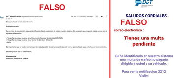 Phishing Falsa Multa Dgt