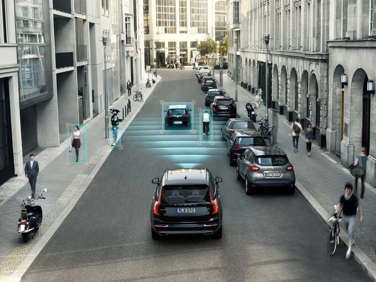 The All New Volvo Xc90 City Safety