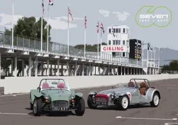 Caterham Seven Electrico Aniversario