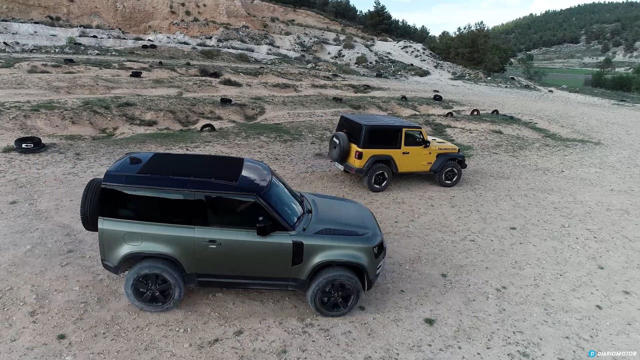 Comparativa 4x4 Jeep Wrangler Land Rover Defender 00021