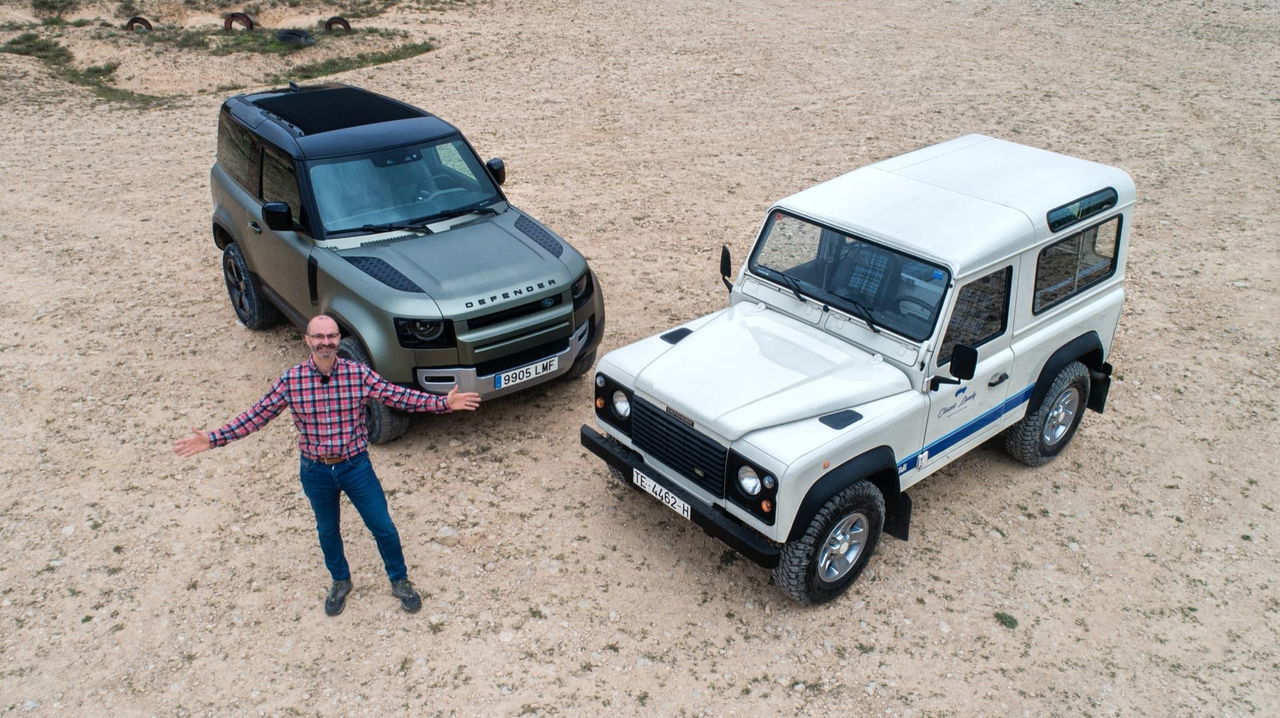 Land Rover Defender 90 Clasico Vs Nuevo Portada