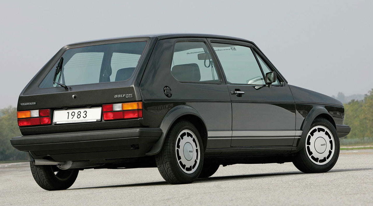 Volkswagen Golf Gti Negro 1983