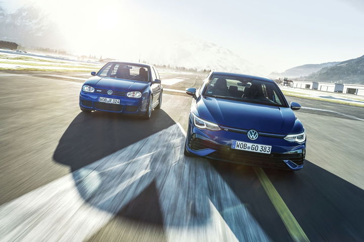 The New Volkswagen Golf R And Volkswagen Golf R32