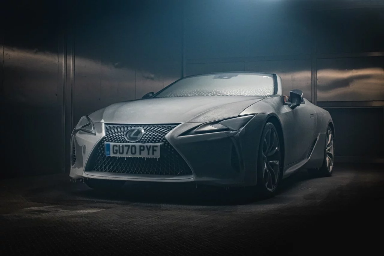 Lexus Lc Cabrio Test Congelacion Hielo 01