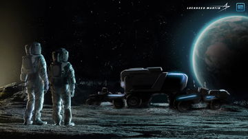 Rover Base Lunar Lockheed Martin Ilustracion