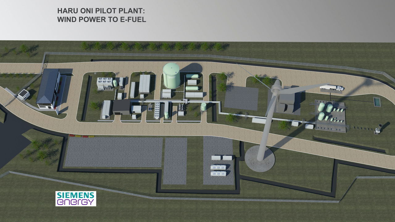 Fabrica Combustible Sintetico Porsche Siemens Haru Oni