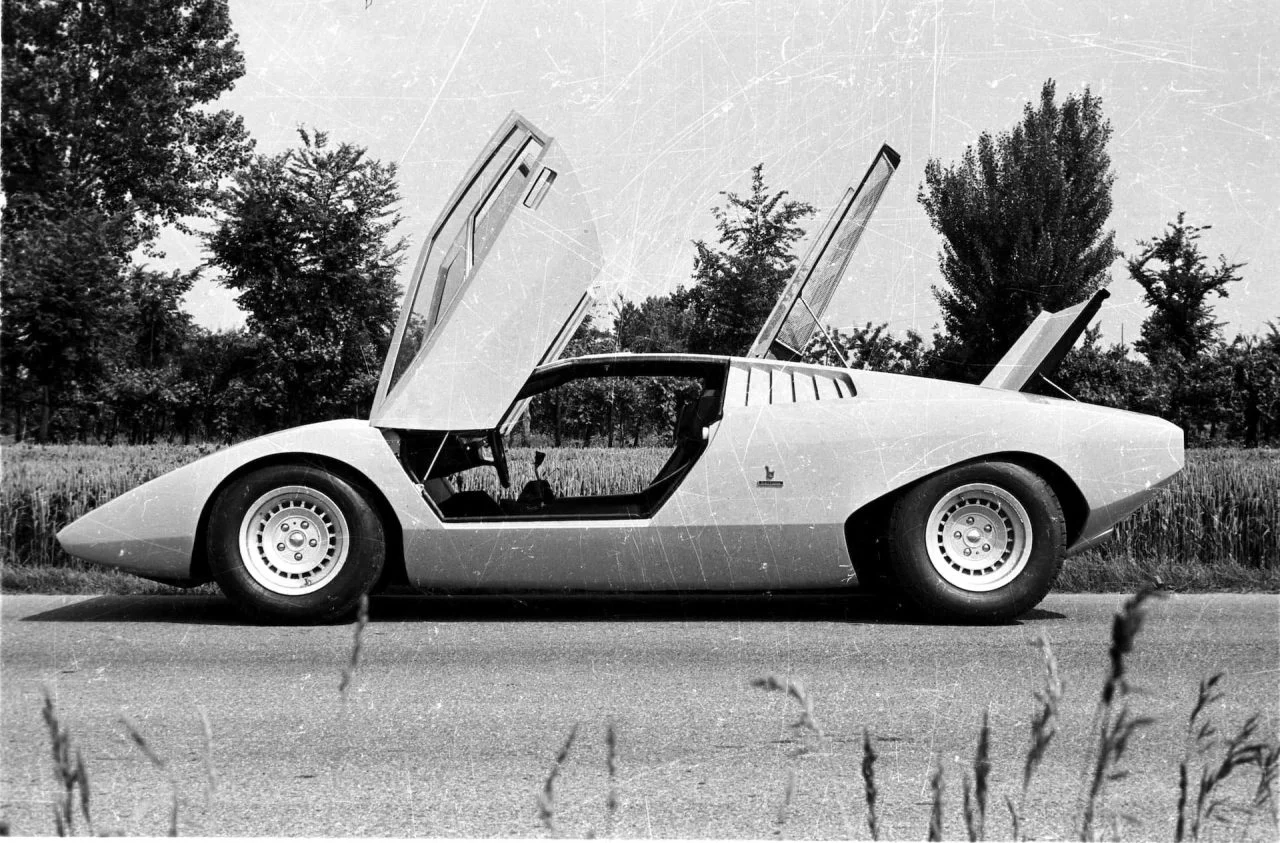 Countach Lp400 Foto Storiche Forse Lp 500?