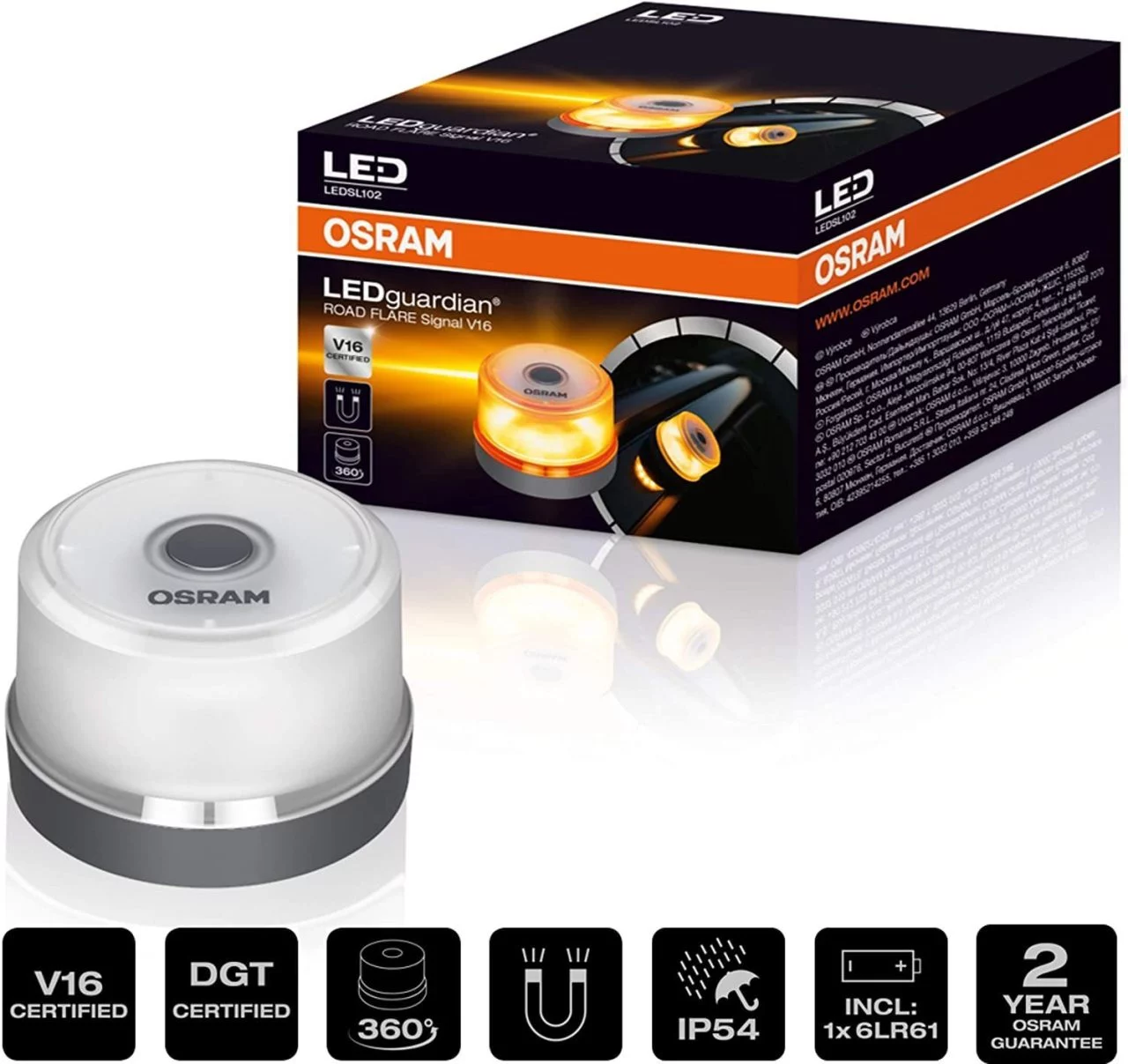 Luz V 16 Osram Lidl Caja