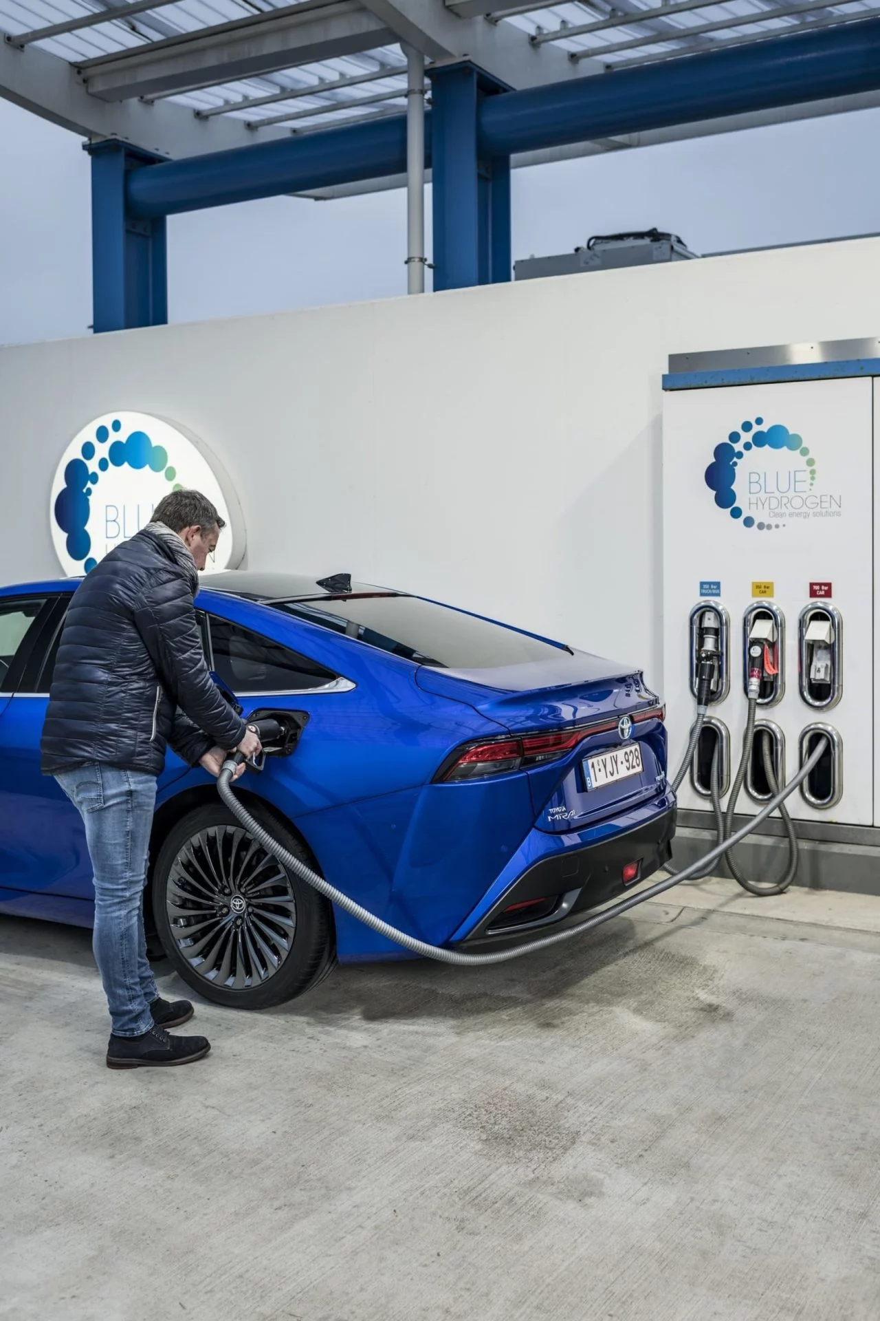 Surtidor Hidrogeno Toyota Mirai