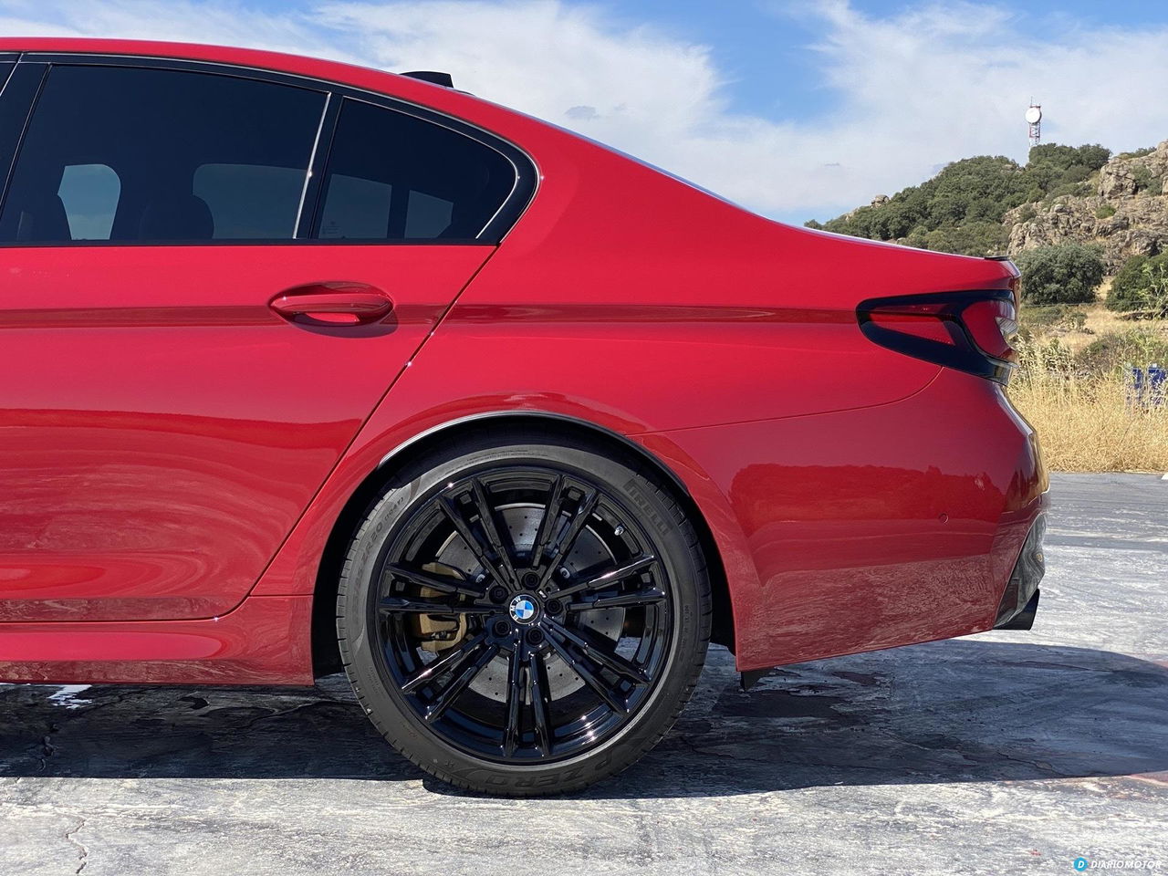 Bmw M5 Competition Rueda Trasera 