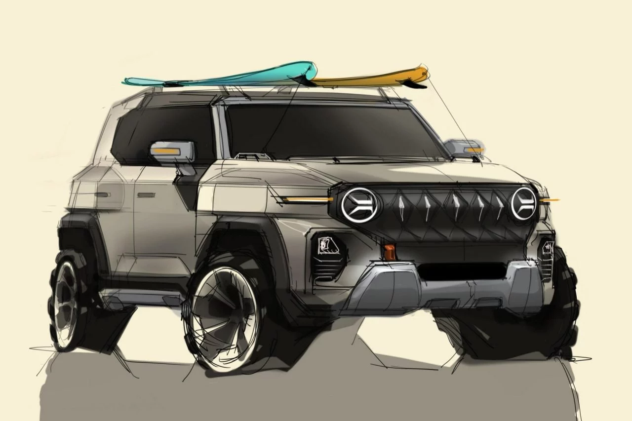 Ssangyong Kr10 Sketch 1