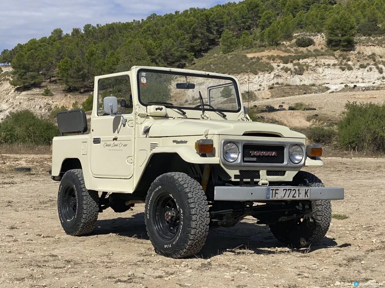 Toyota Land Cruiser Bj40 Frontal Parabrisas 