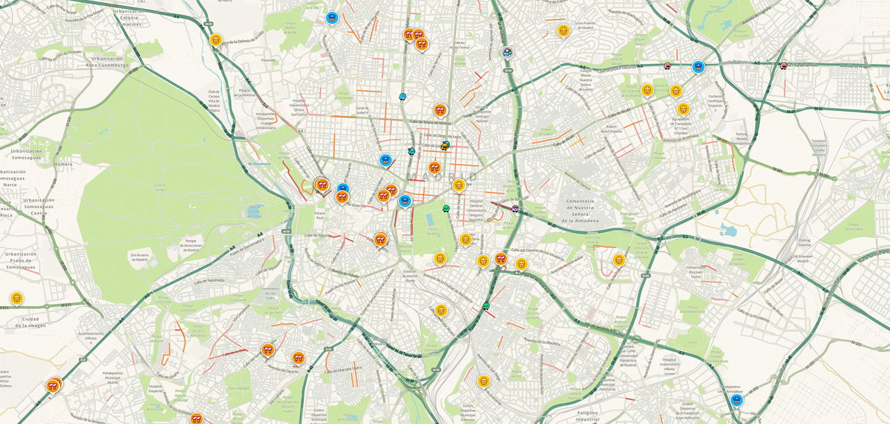 Waze Radares Madrid