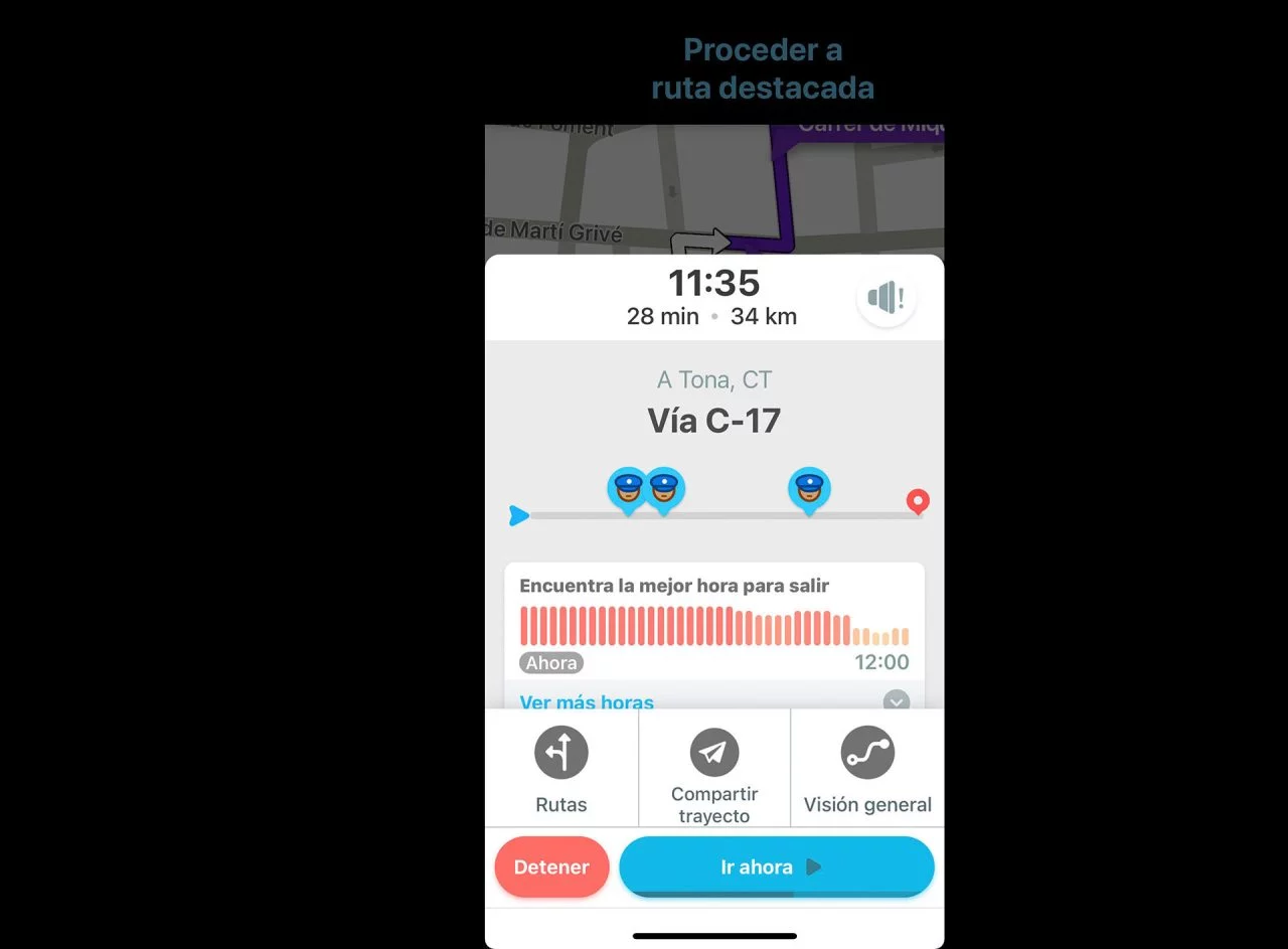 Waze Radares Moviles Camuflados Ruta