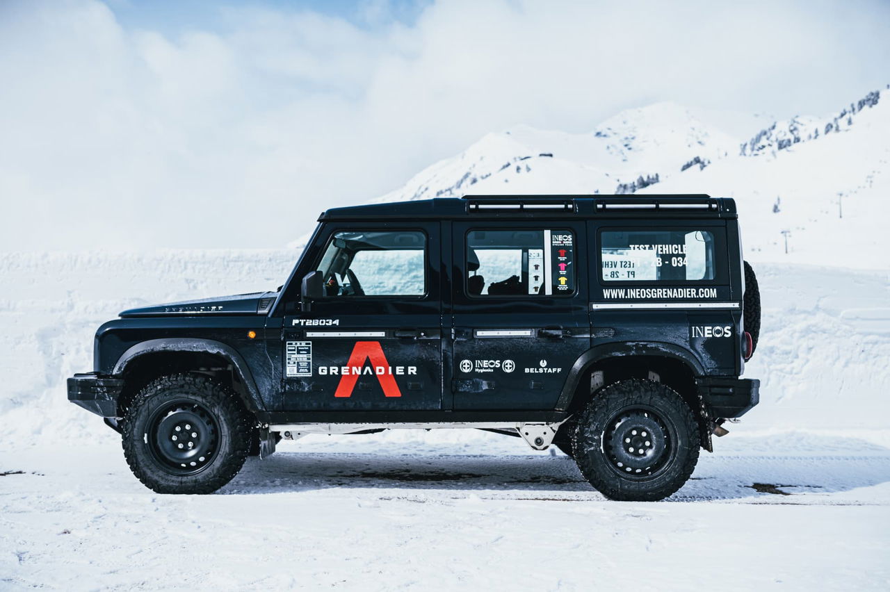 Ineos Grenadier Austria Testing Obertauern March 2021