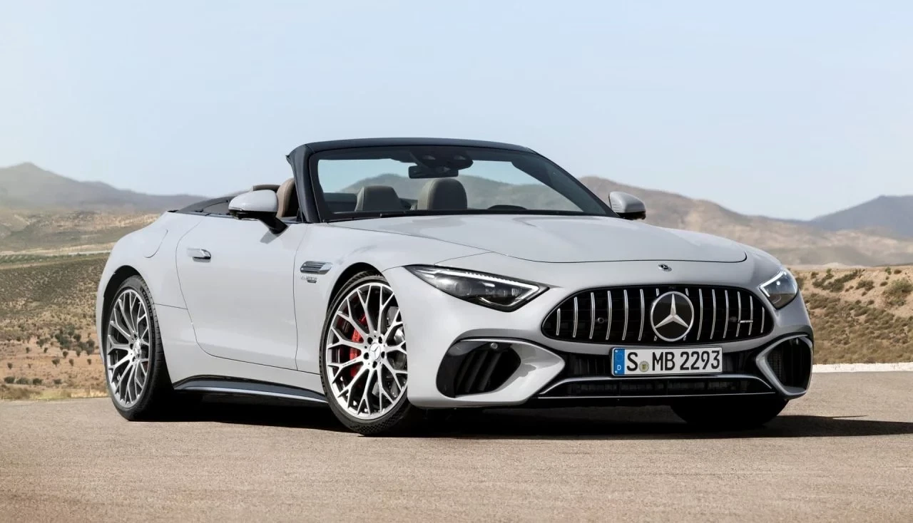 Mercedes Amg Sl 55 4matic+ Outdoor 2021 Mercedes Amg Sl 55 4matic+ Outdoor 2021