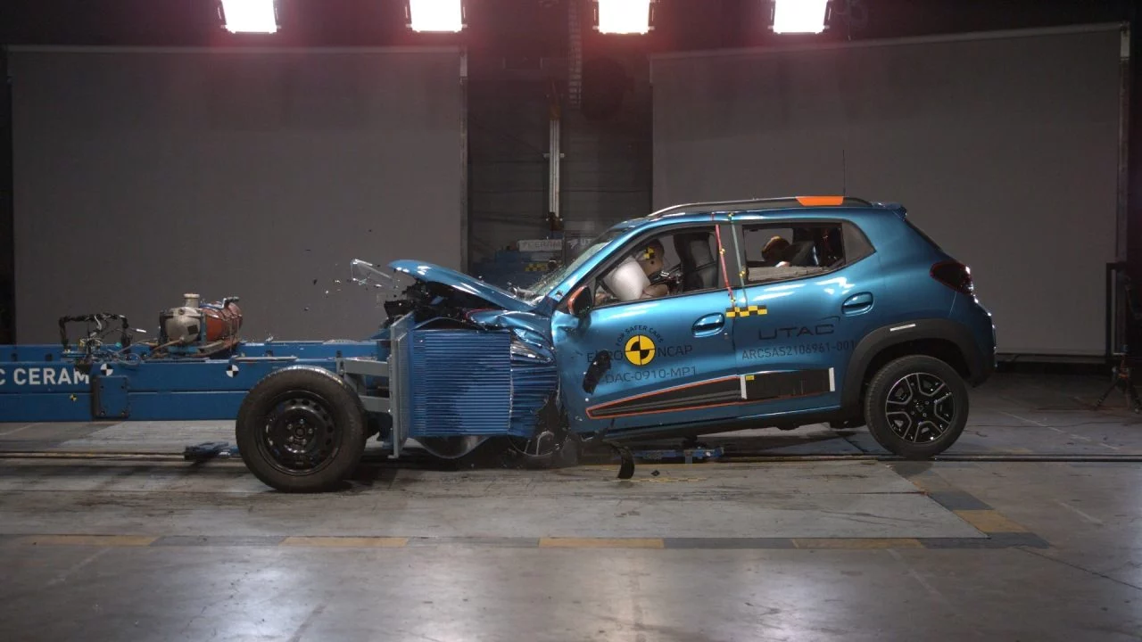 Dacia Spring Test Euroncap 1 Estrella 01