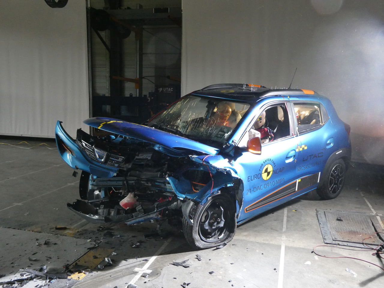 Dacia Spring Test Euroncap 1 Estrella 04