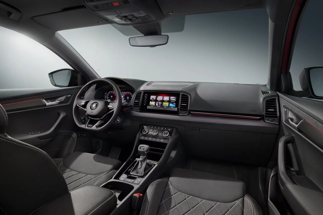 Skoda Karoq 2022 24 Interior Sportline Salpicadero