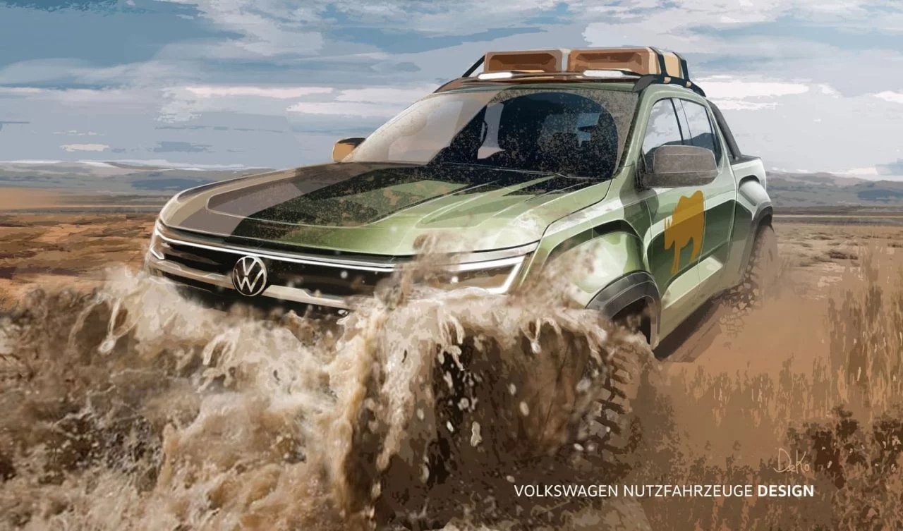 Volkswagen Amarok 2023 Teaser 03