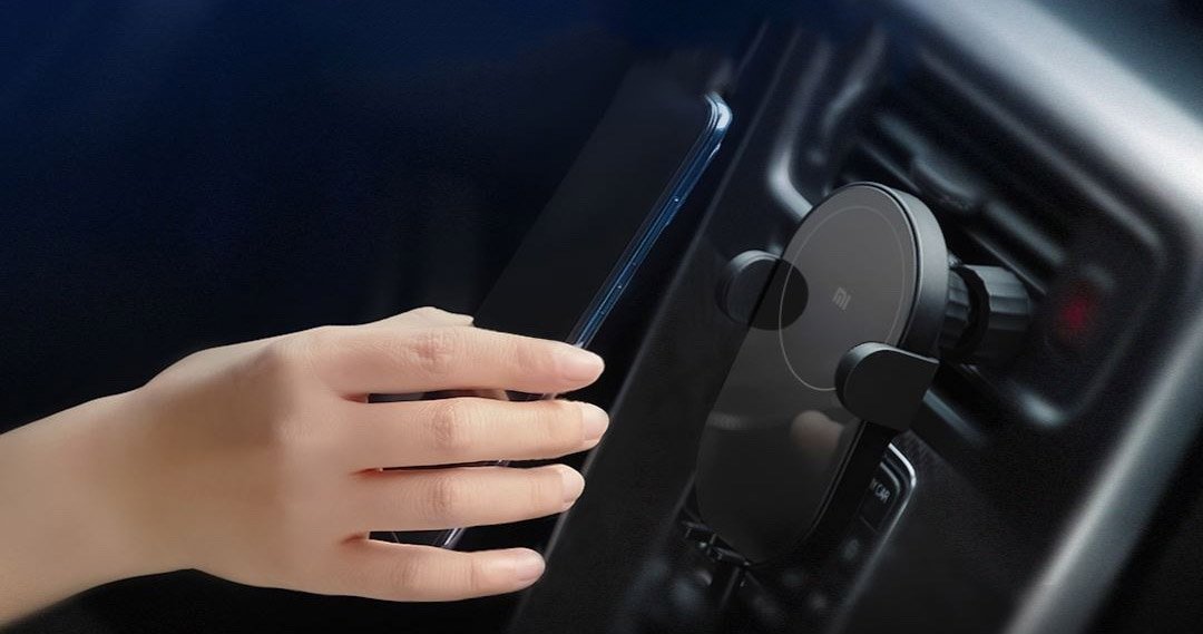 Xiaomi-cargador inalámbrico para coche, dispositivo de carga