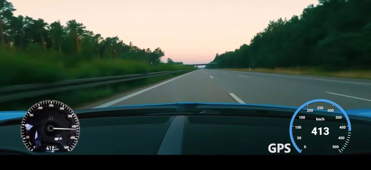 Chiron Video Autobahn