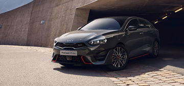 El Kia ProCeed muestra su perfil deportivo y dinámico.