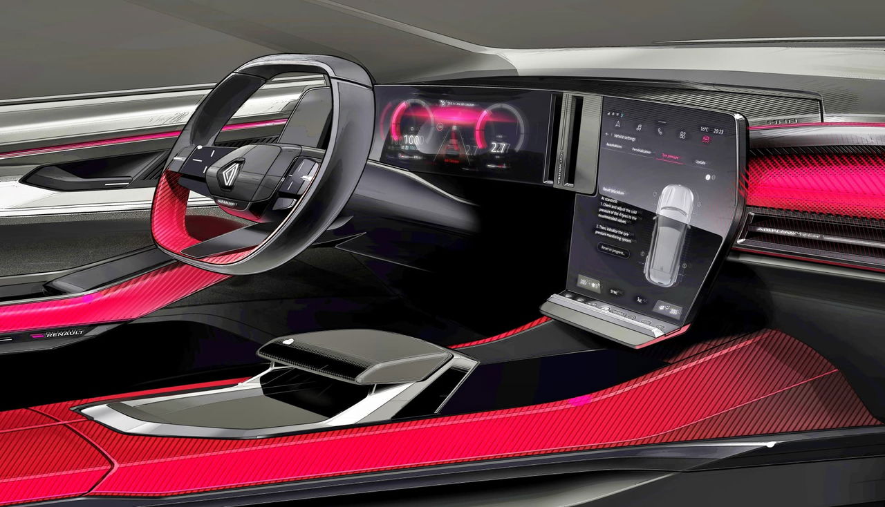 Renault Austral Interior Teaser 2022 03