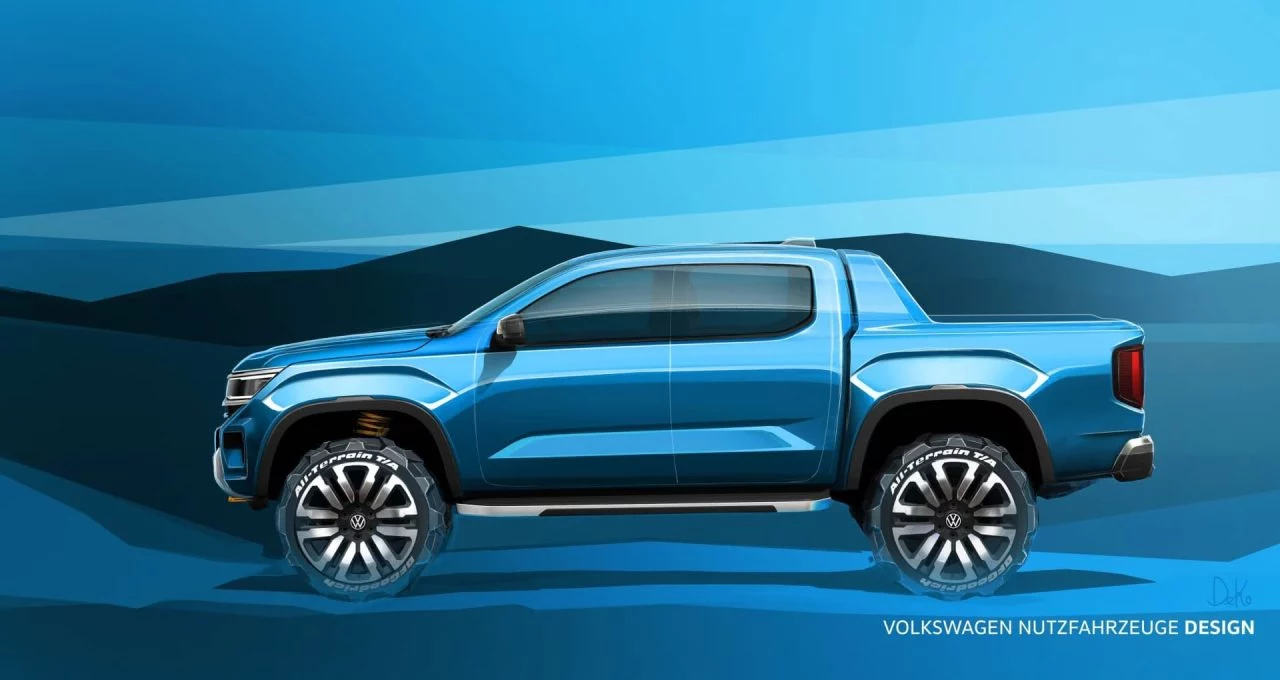 Volkswagen Amarok 2023 Bocetos 0222 01