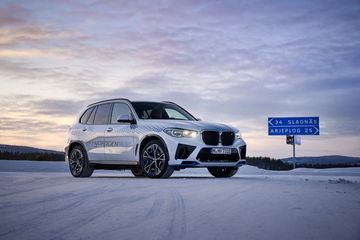 Bmw Ix5 Hydrogen In Arjeplog Feb 22