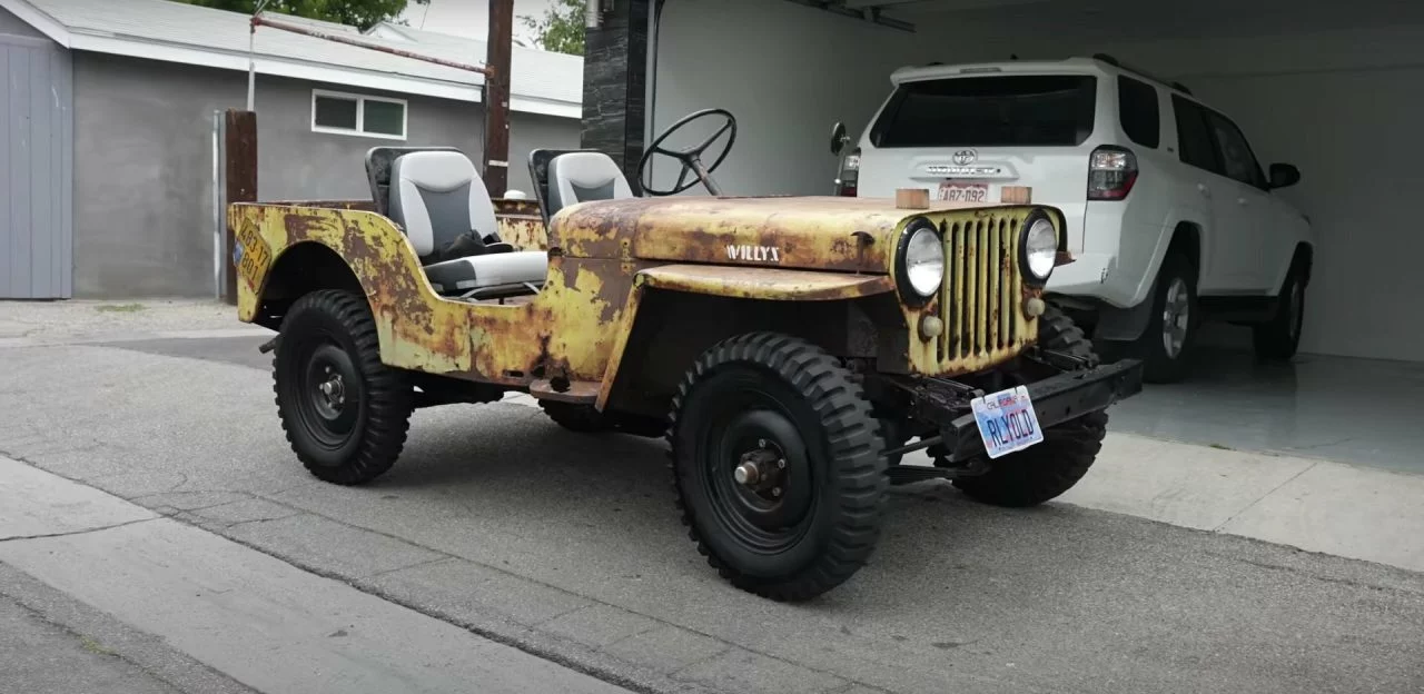 Jeep Willys Oxidado Video Conduccion 2