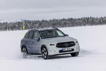 Mercedes Benz Glc Wintertesting Arjeplog (sweden)