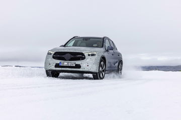 Mercedes Benz Glc Wintertesting Arjeplog (sweden)