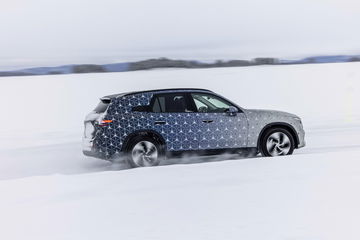 Mercedes Benz Glc Wintertesting Arjeplog (sweden)