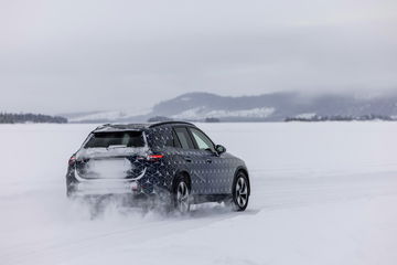 Mercedes Benz Glc Wintertesting Arjeplog (sweden)