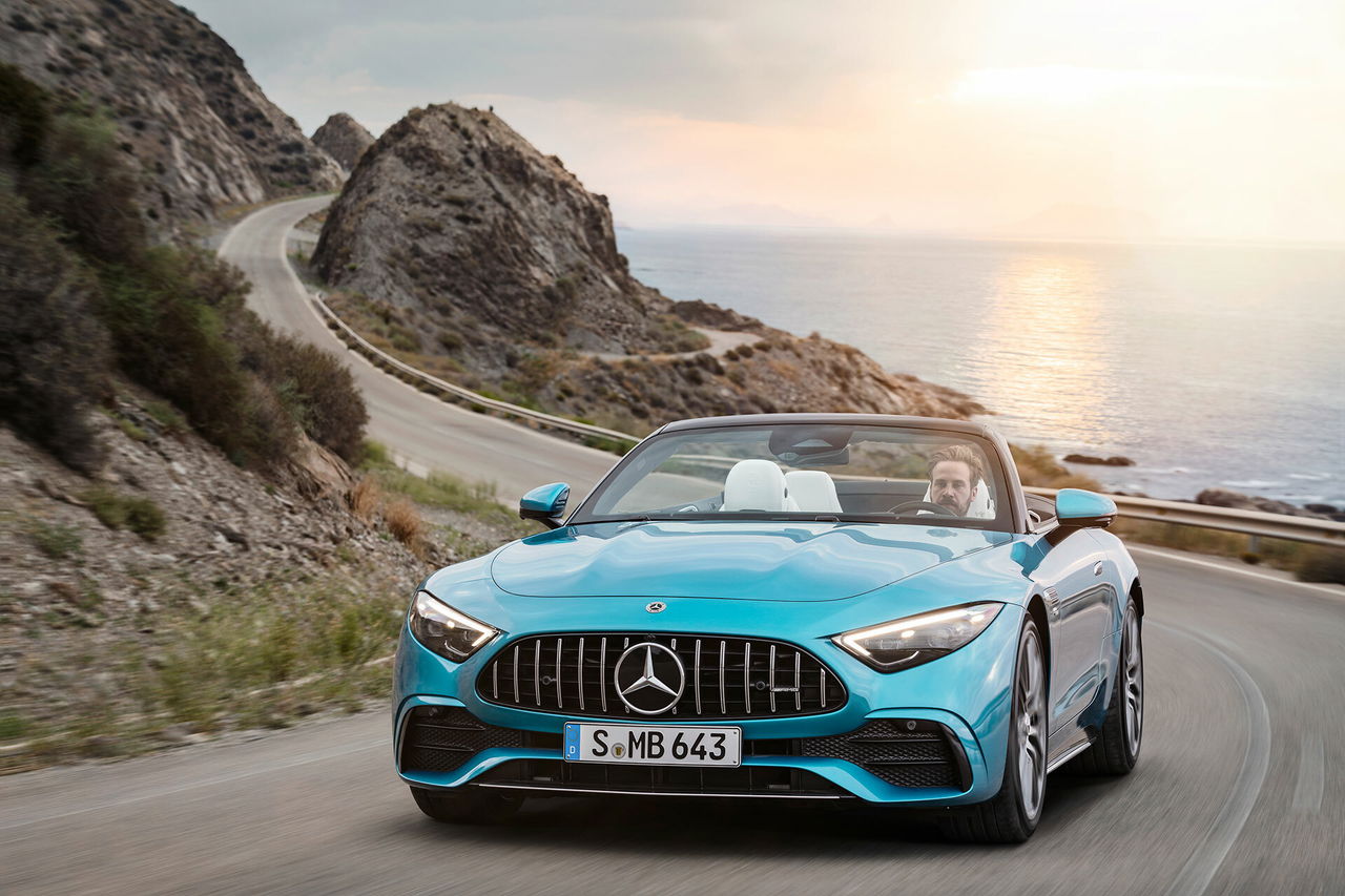 Mercedes Amg Sl 43 Azul 2022 02