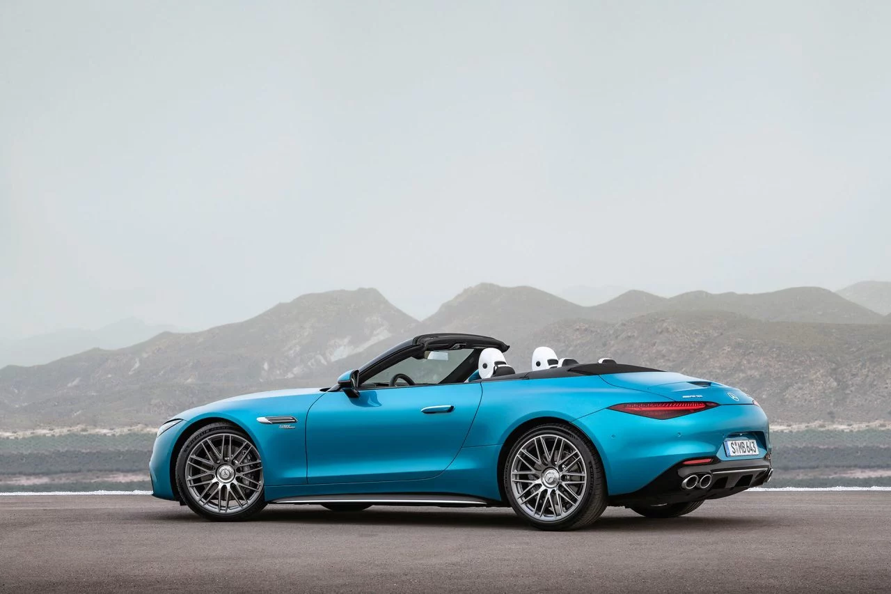 Mercedes Amg Sl 43 Azul 2022 22