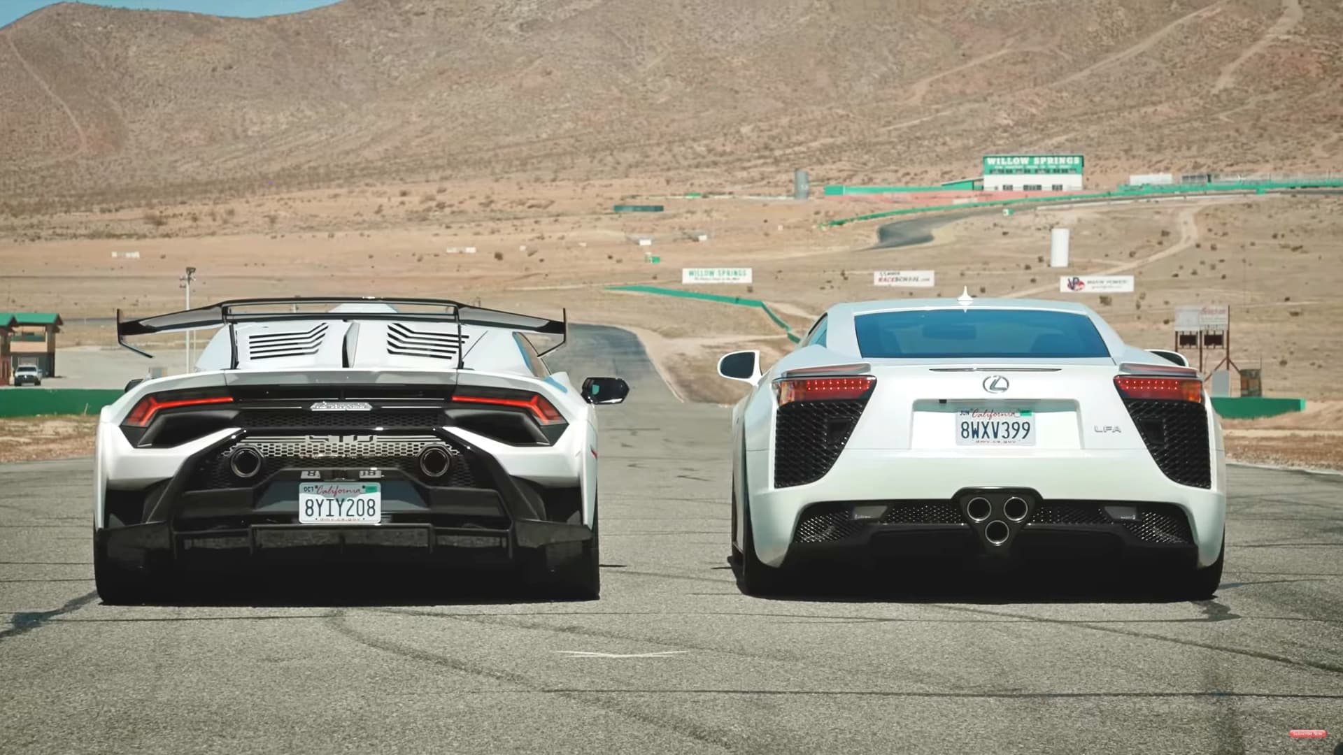 La Drag Race con mejor sonido de la historia, Lexus LFA Vs. Lamborghini  Huracan STO | Diariomotor