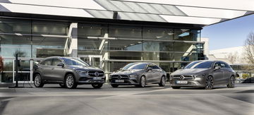 Drei Neue Plug In Hybridmodelle Komplettieren Die Mercedes Benz Kompaktwagen Familie: Cla Coupé, Cla Shooting Brake Und Gla Jetzt Mit Eq Power Three New Plug In Hybrid Models Complete The Mercedes Benz Compact Car Family: Cla Coupé, Cla Shooting Brake A