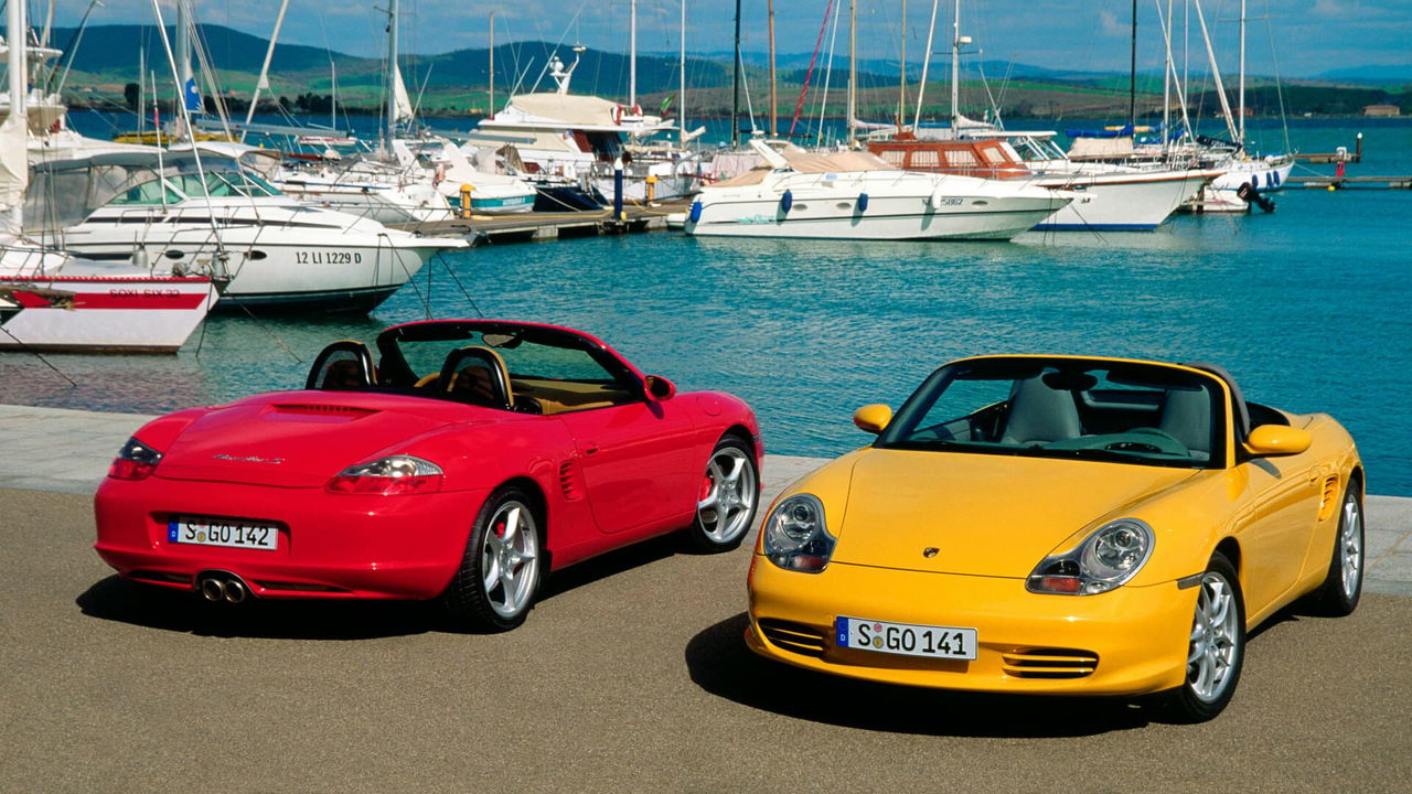 Porsche Boxster 986 Rojo Amarillo