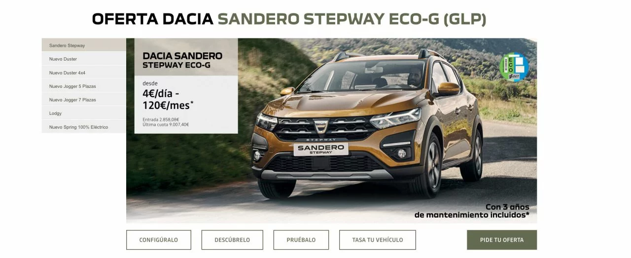 Dacia Sandero Stepway Oferta Captura