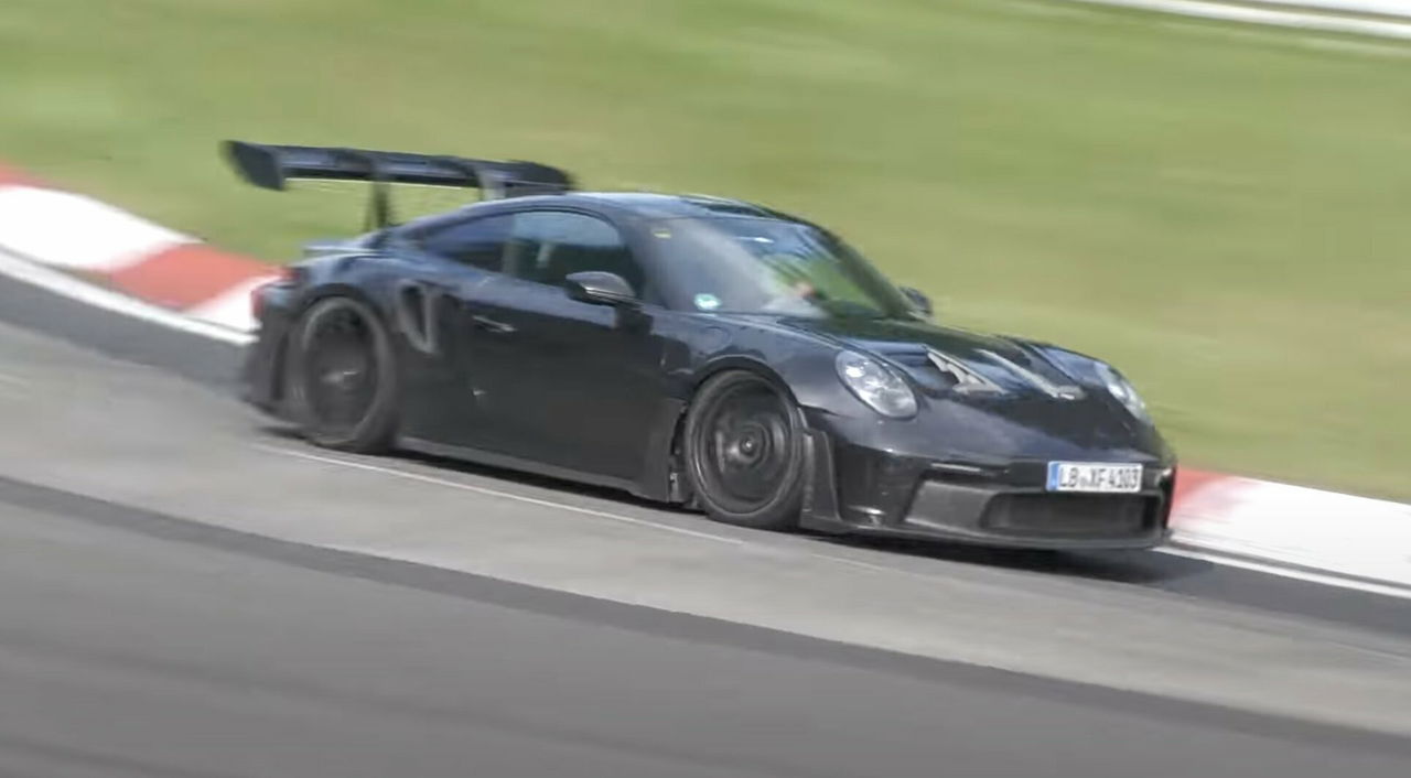 Porsche 911 Gt3 Rs 992 Video Posible Record Nurburgring 2